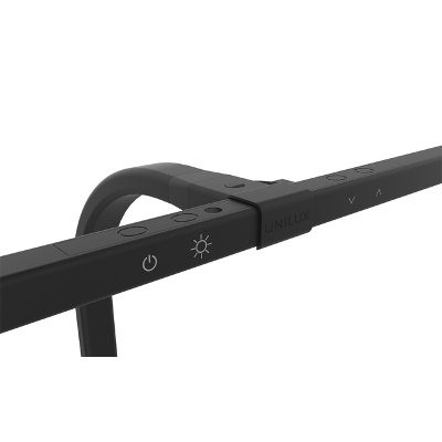 Lampe de bureau Unilux Strata LED à pince noir
