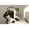 Lampe de bureau Unilux Strata LED à pince noir Photo