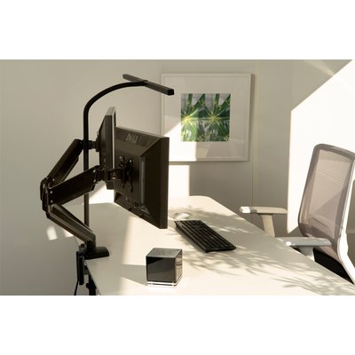 Lampe de bureau Unilux Strata LED à pince noir