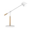 Bureaulamp Unilux Vicky led hout wit foto