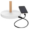 Bureaulamp Unilux Vicky led hout wit foto