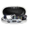 Mini coffre portable Master Lock Safe Space à combinaison et câble blanc Photo