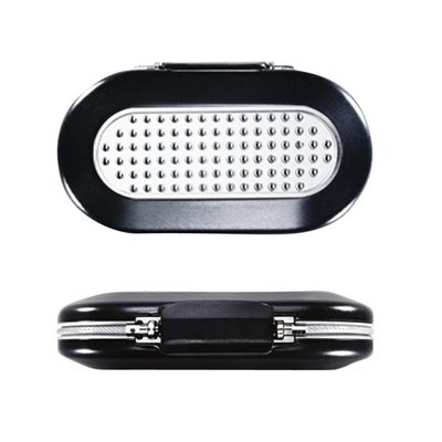 Mini coffre portable Master Lock Safe Space à combinaison et câble gris foncé