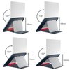 Support ordinateur portable Leitz Ergo Cosy réglable recyclé gris Photo