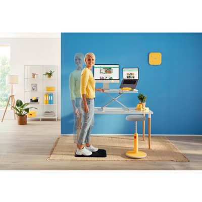 Tapis anti-fatigue Leitz Ergo Cosy noir