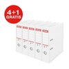 Classeur à levier Esselte Vivida N°1 multipack 75mm A4 5 pièces blanc Photo