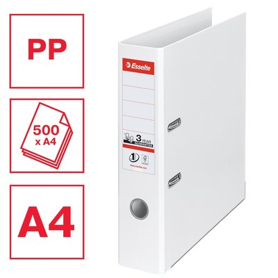 Classeur à levier Esselte Vivida N°1 multipack 75mm A4 5 pièces blanc