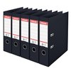 Classeur à levier Esselte Vivida N°1 multipack 75mm A4 5 pièces noir Photo