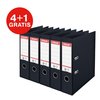 Classeur à levier Esselte Vivida N°1 multipack 75mm A4 5 pièces noir Photo