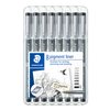 Fineliner Staedtler Pigment 308 noir 8 pièces Photo