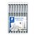 Fineliner Staedtler Pigment 308 noir 8 pièces