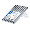 Fineliner Staedtler Pigment 308 noir 8 pièces Photo