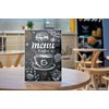 Infobord Nobo Premium Plus A4 acryl vrijstaand foto