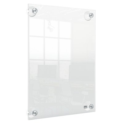 Porte-affiche Nobo Premium Plus A4 acryl mural repositionnable