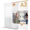 Porte-affiche Nobo Premium Plus A3 acrylique autoportant Photo