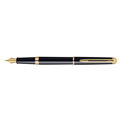 Vulpen Waterman Hémisphère black lacquer GT medium