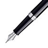 Stylo plume Waterman Hémisphère Noir Laqué CT Medium Photo