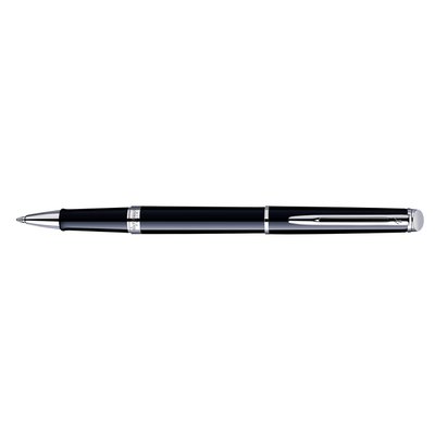 Roller Waterman Hémisphère Noir laqué CT Fin
