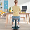 Actieve zit-sta kruk Leitz Ergo Cosy grijs photo