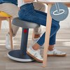 Actieve zit-sta kruk Leitz Ergo Cosy grijs photo