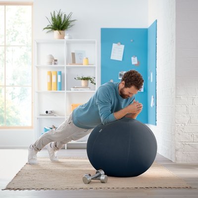 Ballon d'assise Leitz Ergo Cosy gris