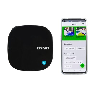 Labelprinter Dymo LetraTag 200B draagbaar bluetooth 12mm zwart