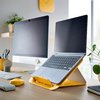 Support ordinateur portable Leitz Ergo Cosy réglable recycle jaune Photo