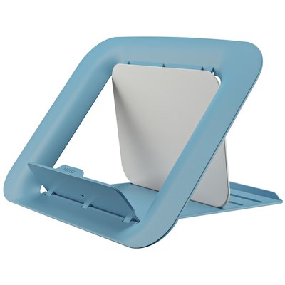 Support ordinateur portable Leitz Ergo Cosy réglable recyclé bleu