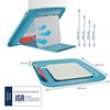 Support ordinateur portable Leitz Ergo Cosy réglable recyclé bleu Photo