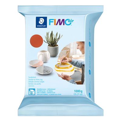 Pâte à modeler Fimo Air 1000g terra cotta