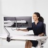 Monitorarm Fellowes Eppa Crossbar zilver foto