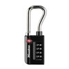 Cadenas Masterlock combinaison 4 chiffres TSA anse longue noir 35mm Photo