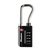 Cadenas Masterlock combinaison 4 chiffres TSA anse longue noir 35mm