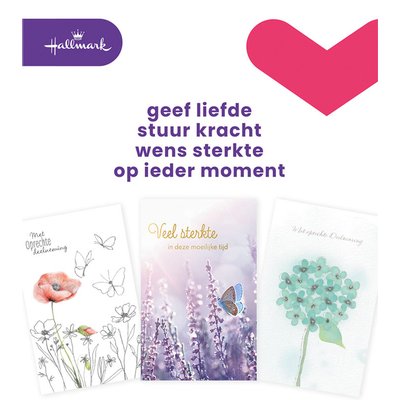 Wenskaart Hallmark Business Box condoleance navulset à 10 stuks