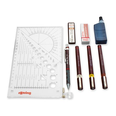 Rotring Isograph Technical Pen College 0,25-0,35-0,5mm set de 3 pièces