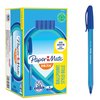 Stylo bille Paper Mate Inkjoy 100 Fin bleu Photo