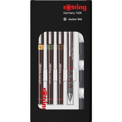 Tekenset rOtring Isograph Junior 4-delig