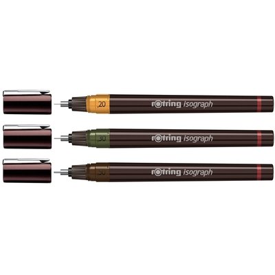 Tekenset rOtring Isograph Junior 4-delig