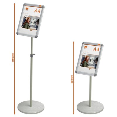 Infostandaard Nobo Essence incl. A4 kliklijst
