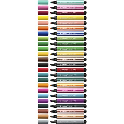 Feutre STABILO Pen 68 Max Arty assorti étui 24 pièces