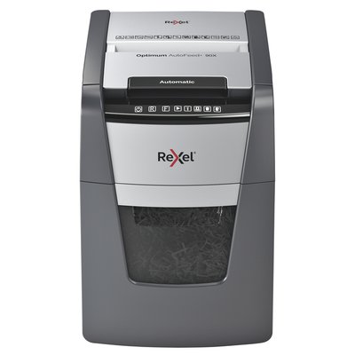 Papiervernietiger Rexel Optimum Auto+ 90X snippers 4x28mm