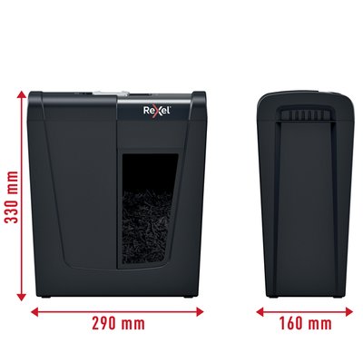 Papiervernietiger Rexel Secure S5 stroken 6mm
