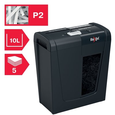 Papiervernietiger Rexel Secure S5 stroken 6mm