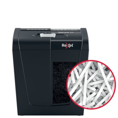 Papiervernietiger Rexel Secure S5 stroken 6mm