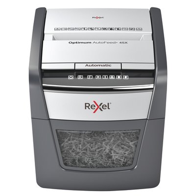 Papiervernietiger Rexel Optimum Auto+ 45X snippers 4x28mm