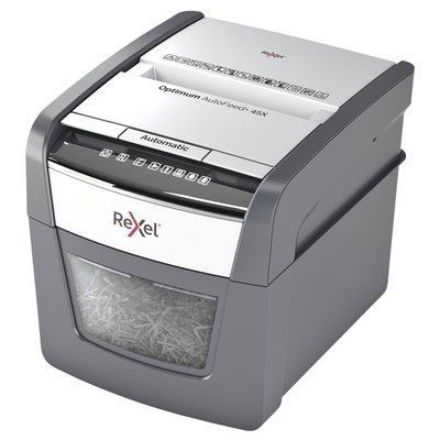 Papiervernietiger Rexel Optimum Auto+ 45X snippers 4x28mm