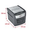 Papiervernietiger Rexel Optimum Auto+ 45X snippers 4x28mm foto