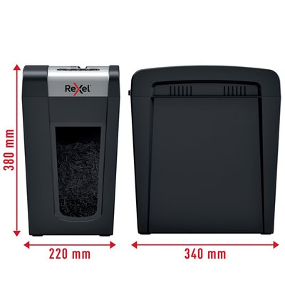 Papiervernietiger Rexel Secure MC6-SL snippers 2x15mm