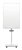 Flipover Nobo Move & Meet mobiele magnetisch 70x100cm