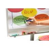 Whiteboardpotlood STABILO MARKdry 648/4 + slijper-microvezel ass 4st foto